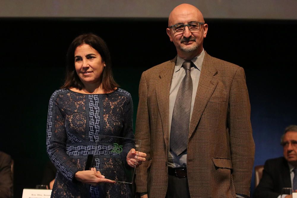 El Palacio de Congresos de Málaga acoge el acto institucional de celebración del aniversario de la tecnópolis malagueña, con la presencia de la presidenta de la Junta