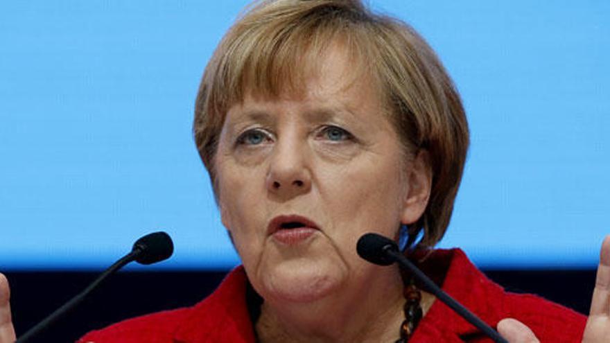 Angela Merkel.