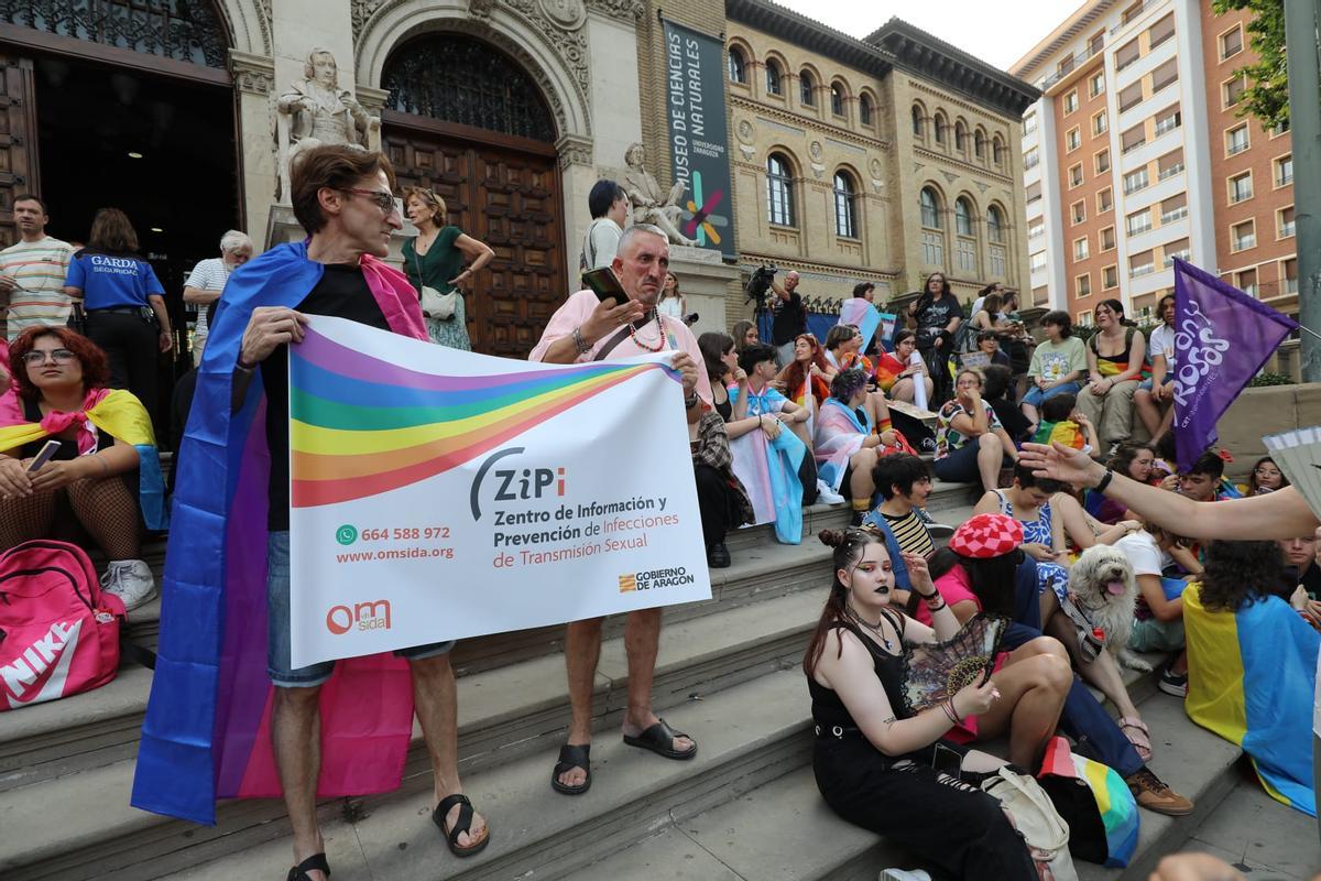 Manifestación del Día del Orgullo LGTBI en Zaragoza