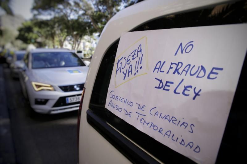 Protestas de enfermeros y auxiliares en Tenerife por contratos mediocres