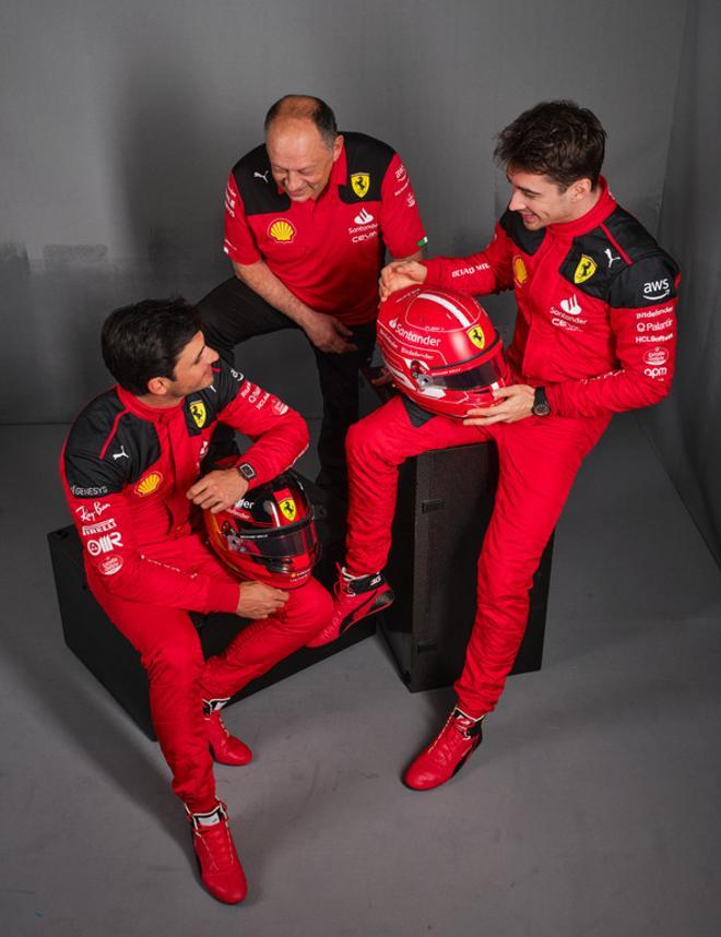 Así es el nuevo Ferrari de Carlos Sainz y Leclerc para el Mundial de Fórmula 1 2023