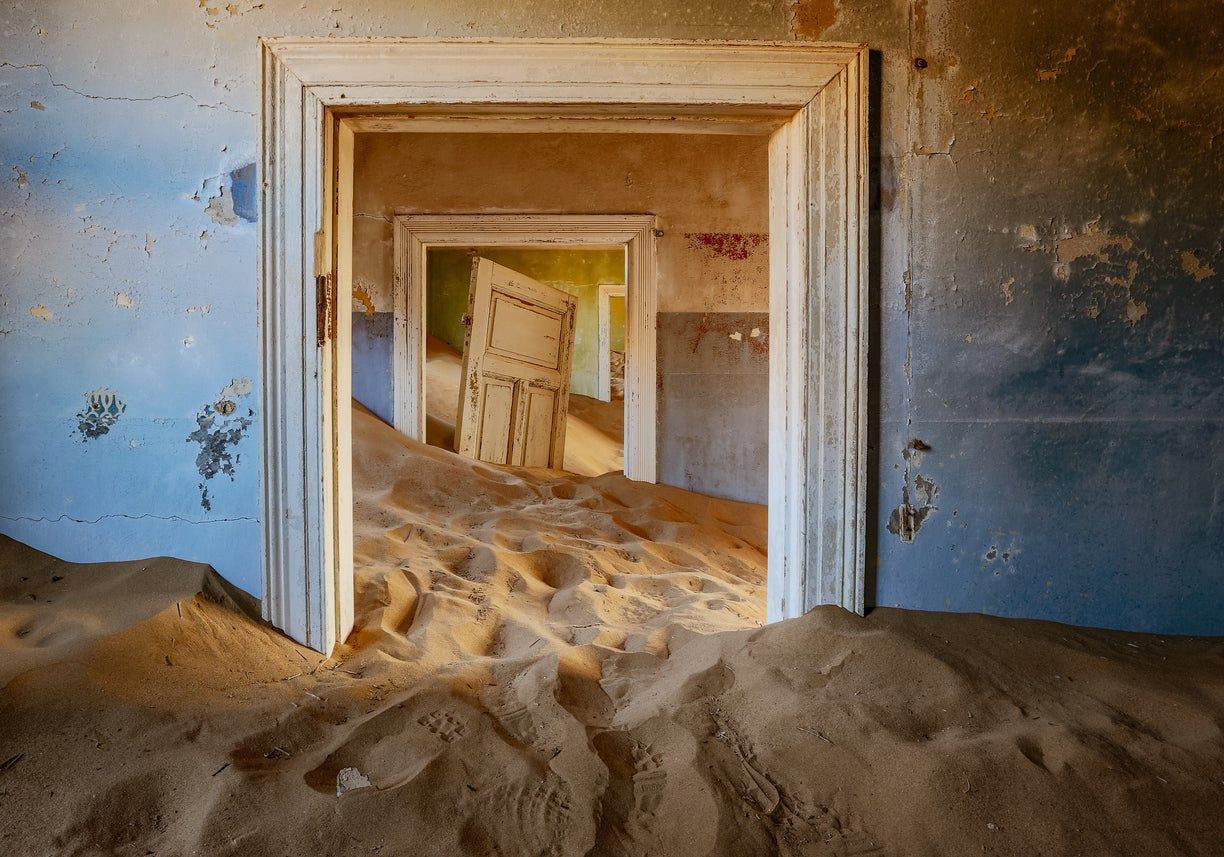 Kolmanskop, el pueblo sepultado por arena