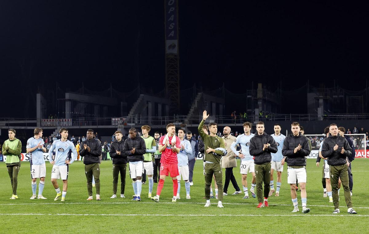 Celta-Lyon, en imágenes