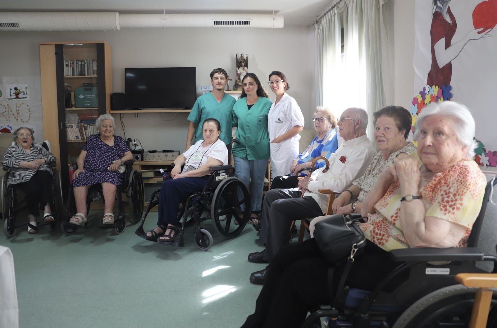 Inicio de la campaña de vacunación contra la gripe en las residencias de mayores
