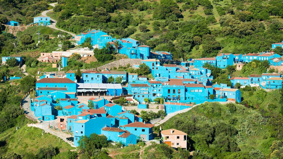 La “Aldea Azul”, una joya escondida en la provincia de Málaga