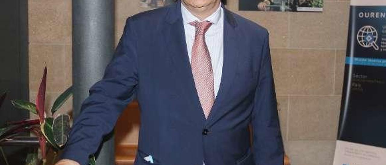 José Manuel Pérez Canal, en la sede de la CEO. // Iñaki Osorio