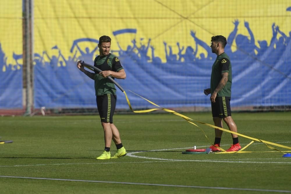 Entrenamiento de la UD Las Palmas