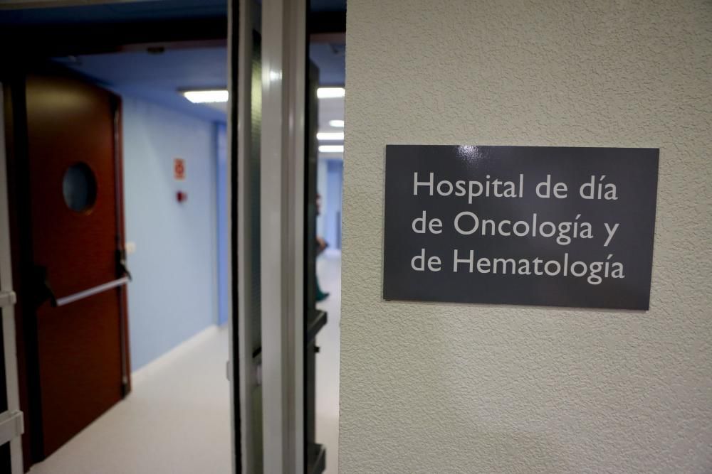 Nueva zona oncológica del Hospital de Cabueñes