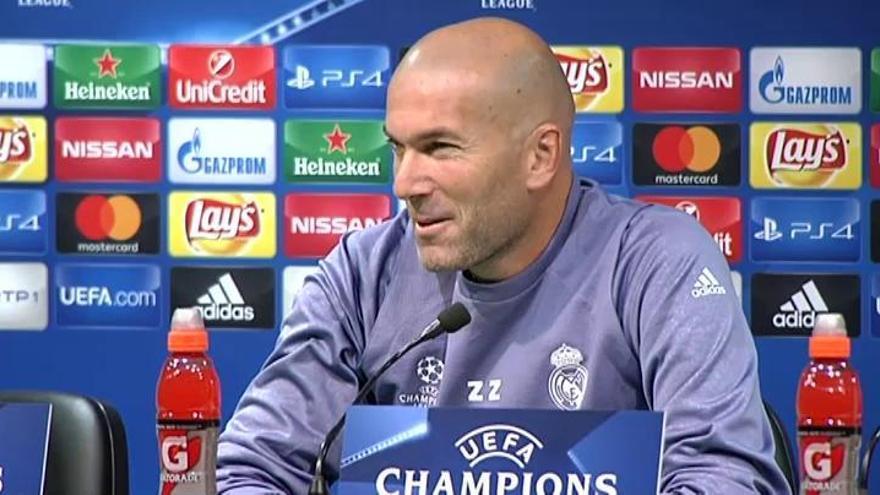 Zidane: &quot;Conmigo como responsable lo estamos haciendo mejor&quot;