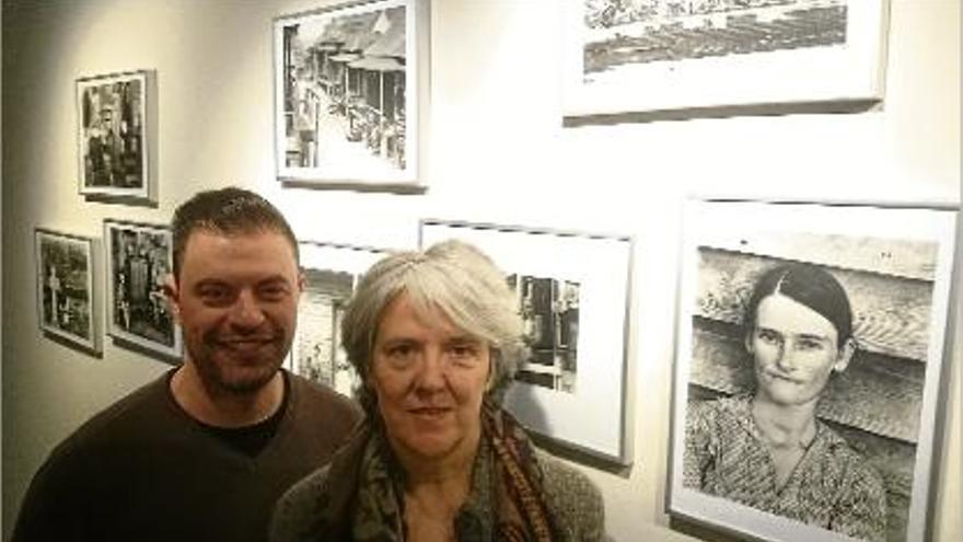 Robert Fàbregas i Maria Mercè Roca presenten l&#039;exposició a Les Bernardes.