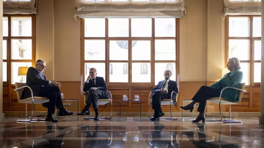 VÍDEO | Charla con los presidentes de Aragón: ¿qué consejo le darían al futuro presidente?