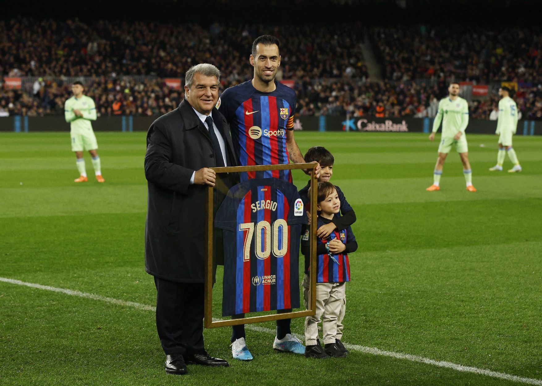 Les millors imatges del partit del Barça - Getafe