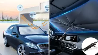 Este es el parasol "milagroso" de Temu que mantiene el coche fresco si lo dejas al sol