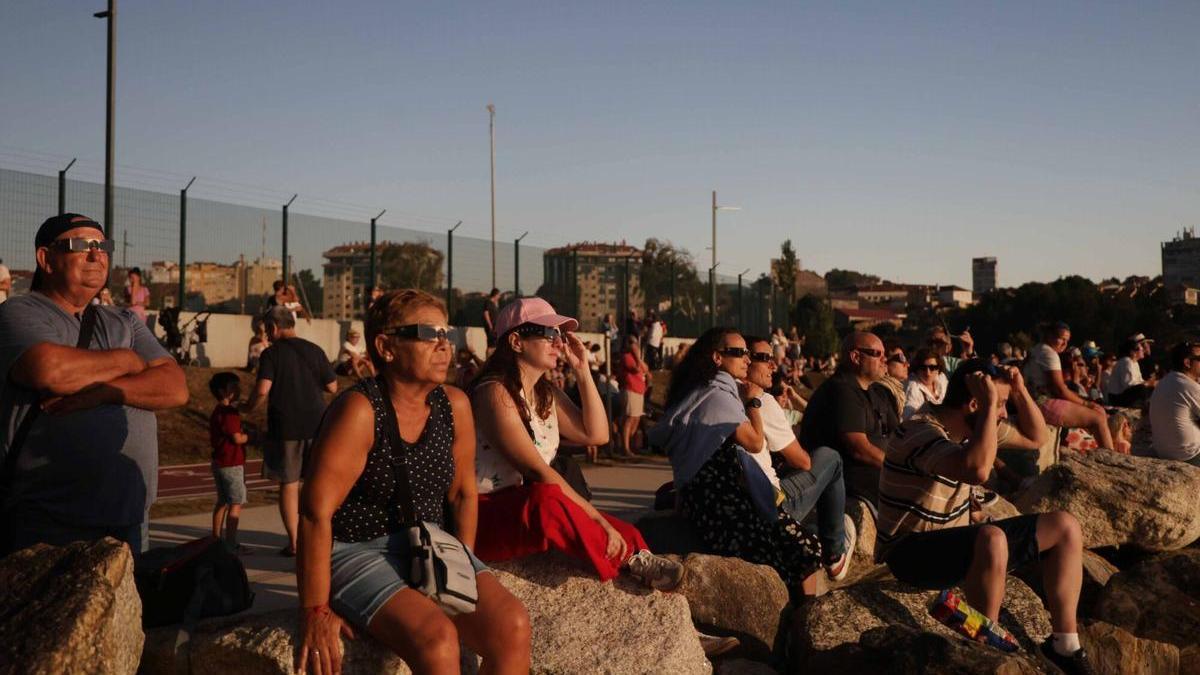 Una «luz muy especial» ilumina Bouzas