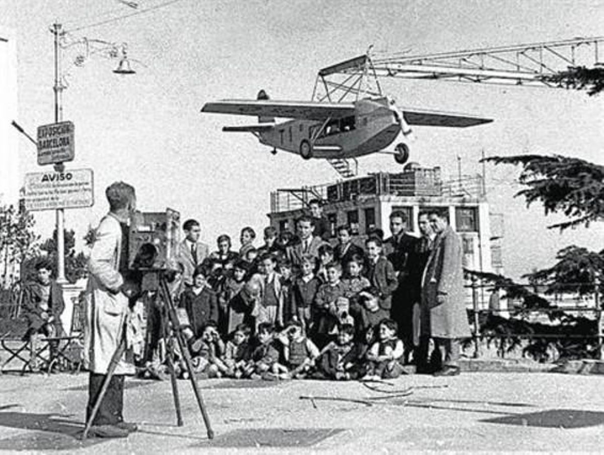 Una de les moltíssimes fotografies històriques del Tibidabo. Una de les moltíssimes fotografies històriques del Tibidabo.
