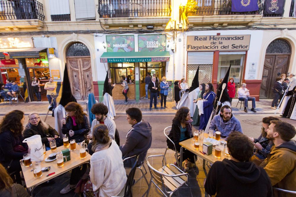 Procesión del sábado de Pasión en el Grao