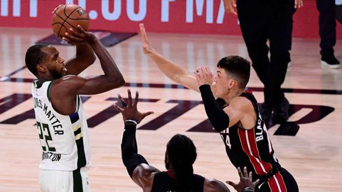 Los Bucks evitaron la blanqueada ante Miami