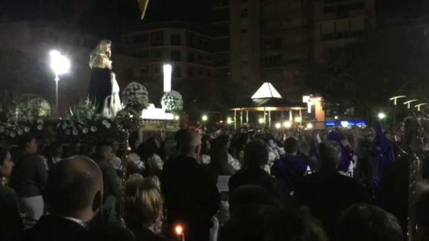 Santa Pola vive con emoción el encuentro entre Jesús Nazareno y La Verónica