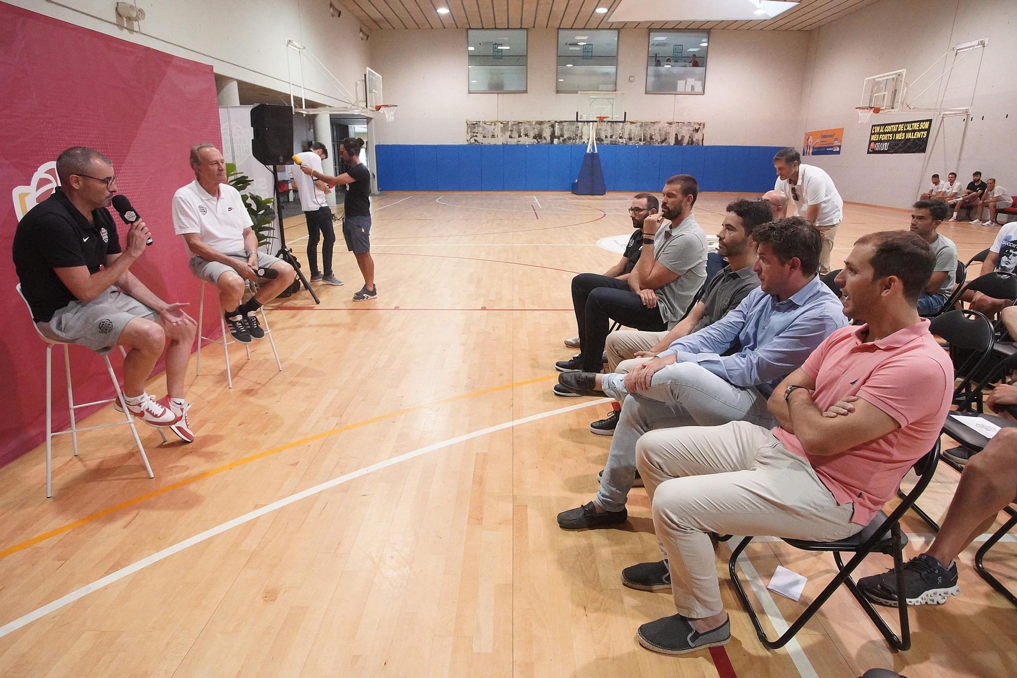 Presentació d'Aíto García Reneses com a nou entrenador del Bàsquet Girona