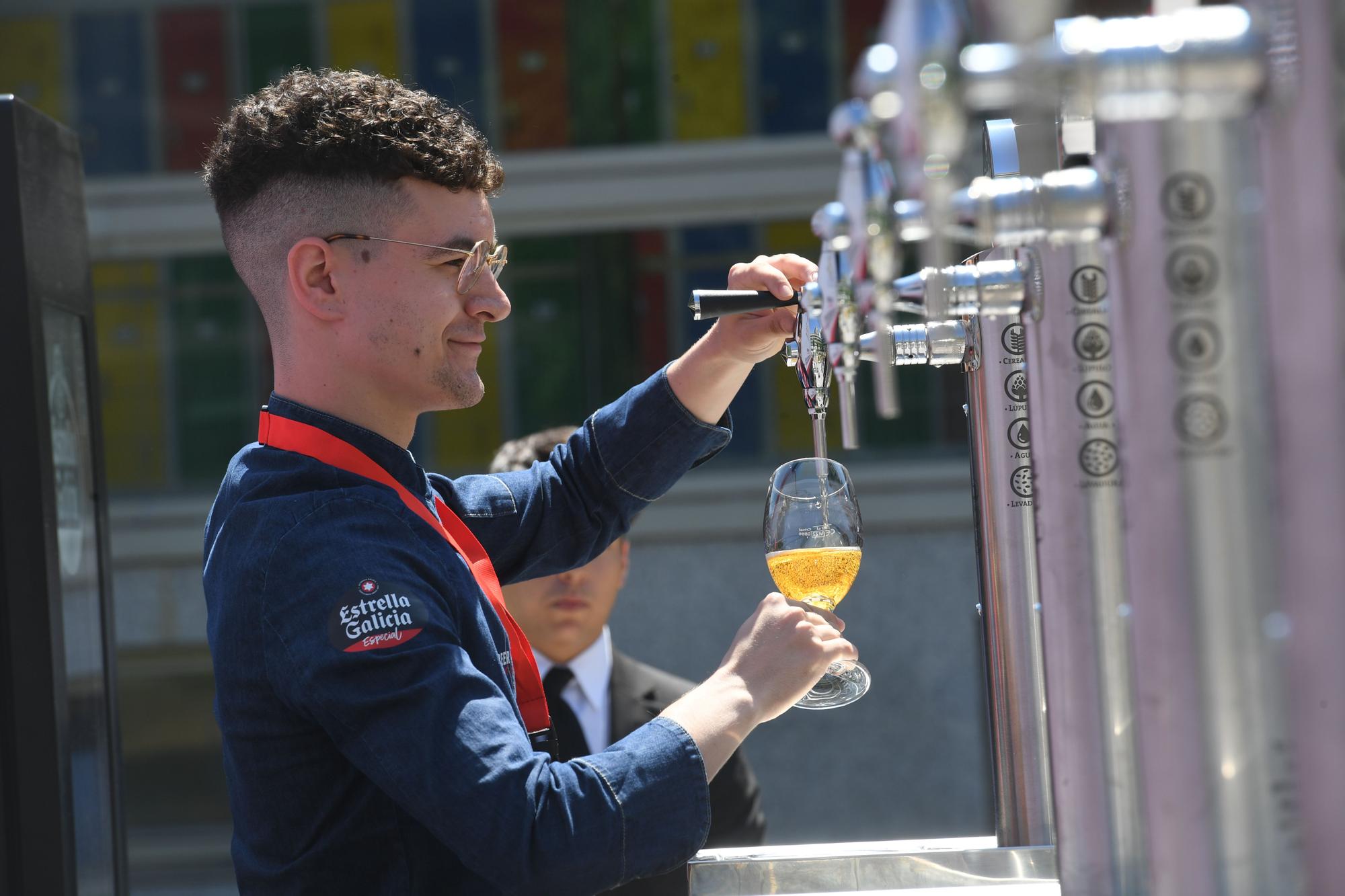 Curso de Estrella Galicia en el CIFP Paseo das Pontes