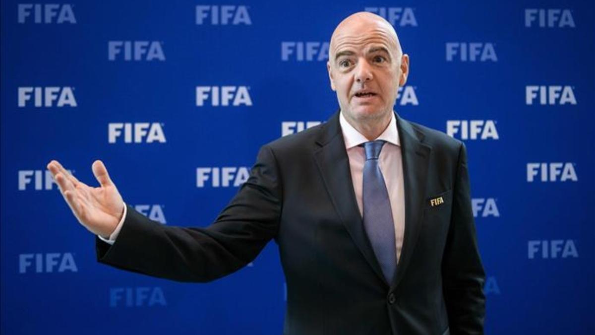 Infantino tiene nuevas ideas para el Mundial de Clubes.