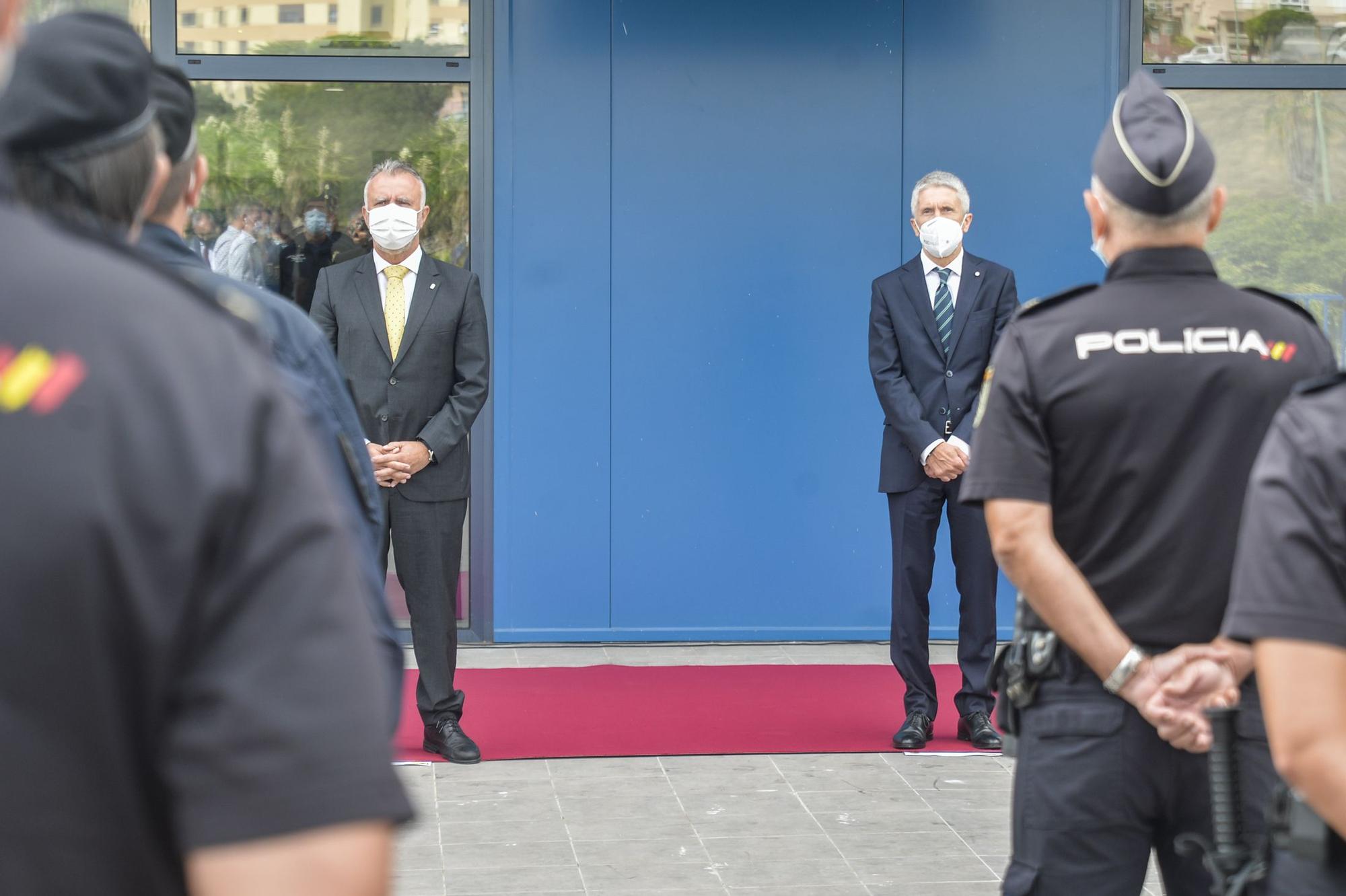 Inauguración de la comisaría de Distrito Centro de la Policía Nacional en Las Palmas