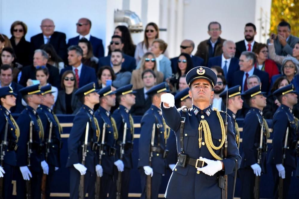 Acto de jura de bandera en la Academia General del Aire