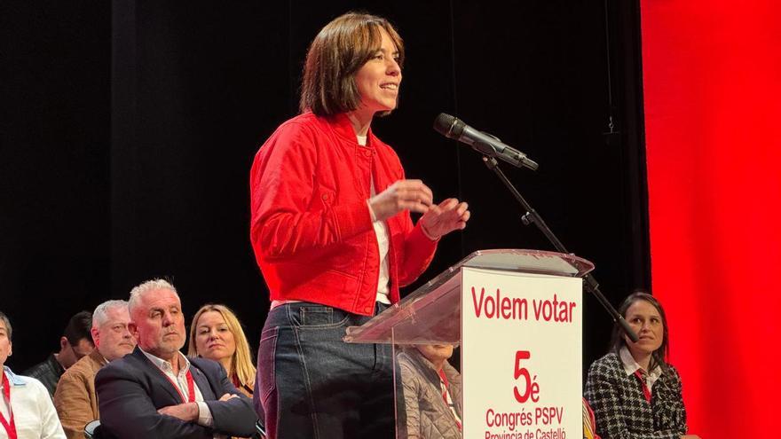 Diana Morant en una de su intervención.