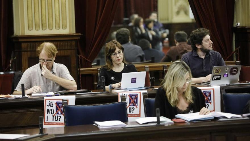 Pleno en el Parlament de dia 16 de mayo