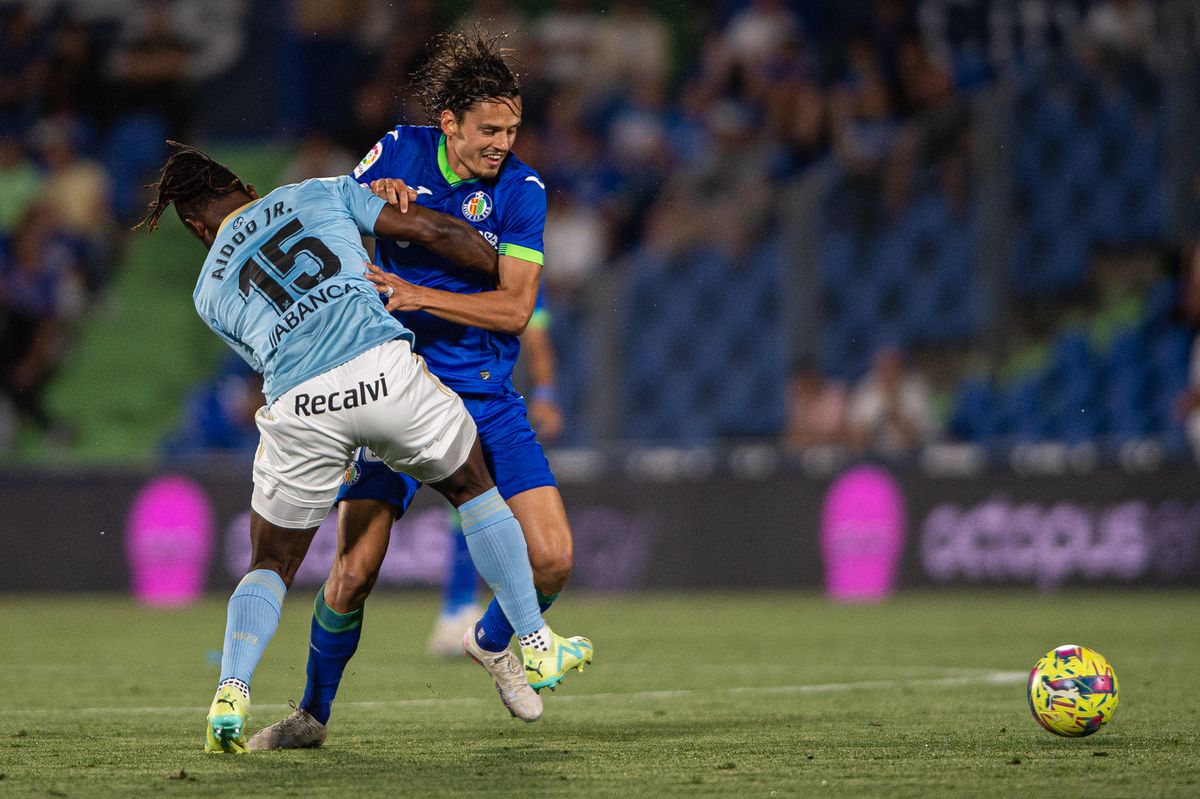 Las imágenes del Getafe - Celta