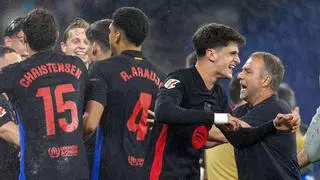 Flick, emocionado con "la gran familia" que es el Barça: "Nunca me había sentido así en mi vida"