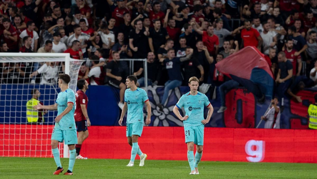 Las mejores imágenes del Osasuna - Barça Las mejores imágenes del Osasuna - Barça