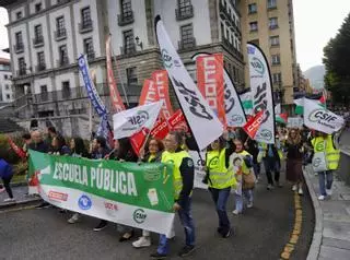 La tormenta perfecta se cierne sobre Educación: huelgas en marcha y suspicacias del Principado
