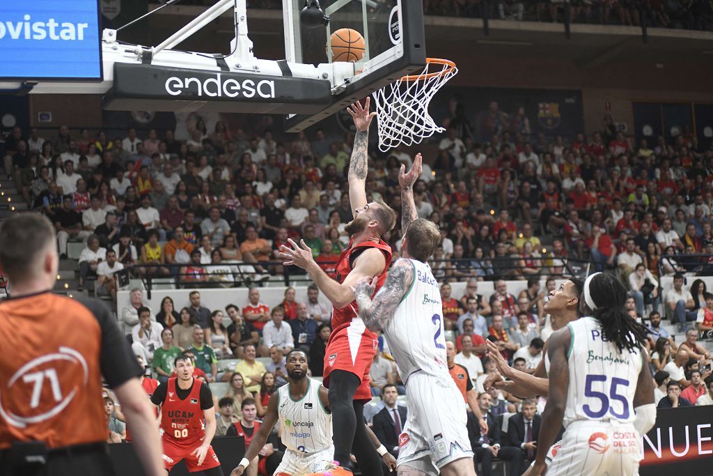 Todas las imágenes de la semifinal de la Supecopa entre el UCAM Murcia y el Unicaja