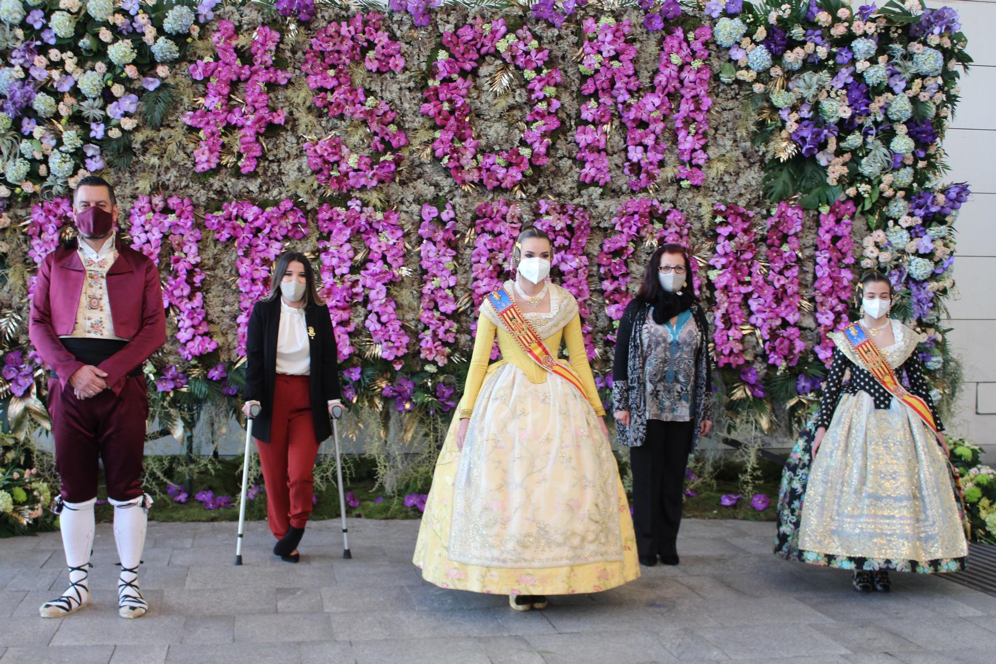 "Photocall" de las Juntas Locales Falleras en la Fiesta del Patrimonio