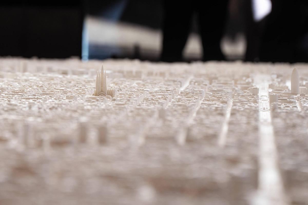 Presentación de la nueva maqueta del Pla de Barcelona 2026–2035.