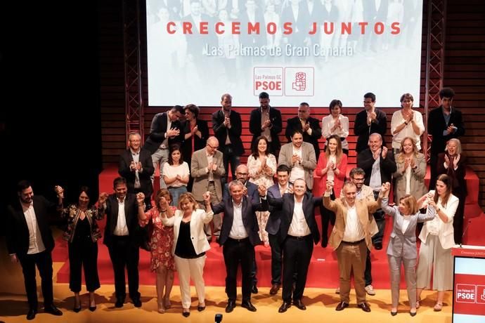 Presentación de la candidatura del PSC-PSOE al Ayuntamiento de Las Palmas de Gran Canaria