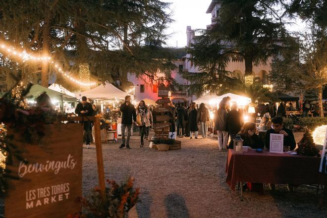Mercado Imagina Christmas Market Les Tres Torres.