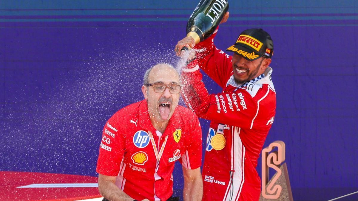F1 | Carlo Santi, el ingeniero que ha devuelto la sonrisa a Hamilton