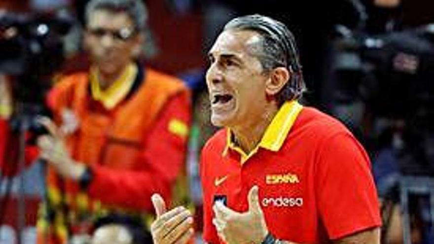 Sergio Scariolo, seleccionador español de baloncesto.