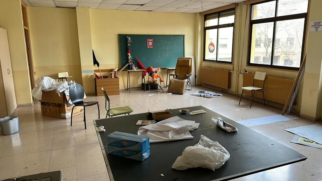 Fotogalería | Así está el interior del CSC Luis Buñuel tras su desalojo
