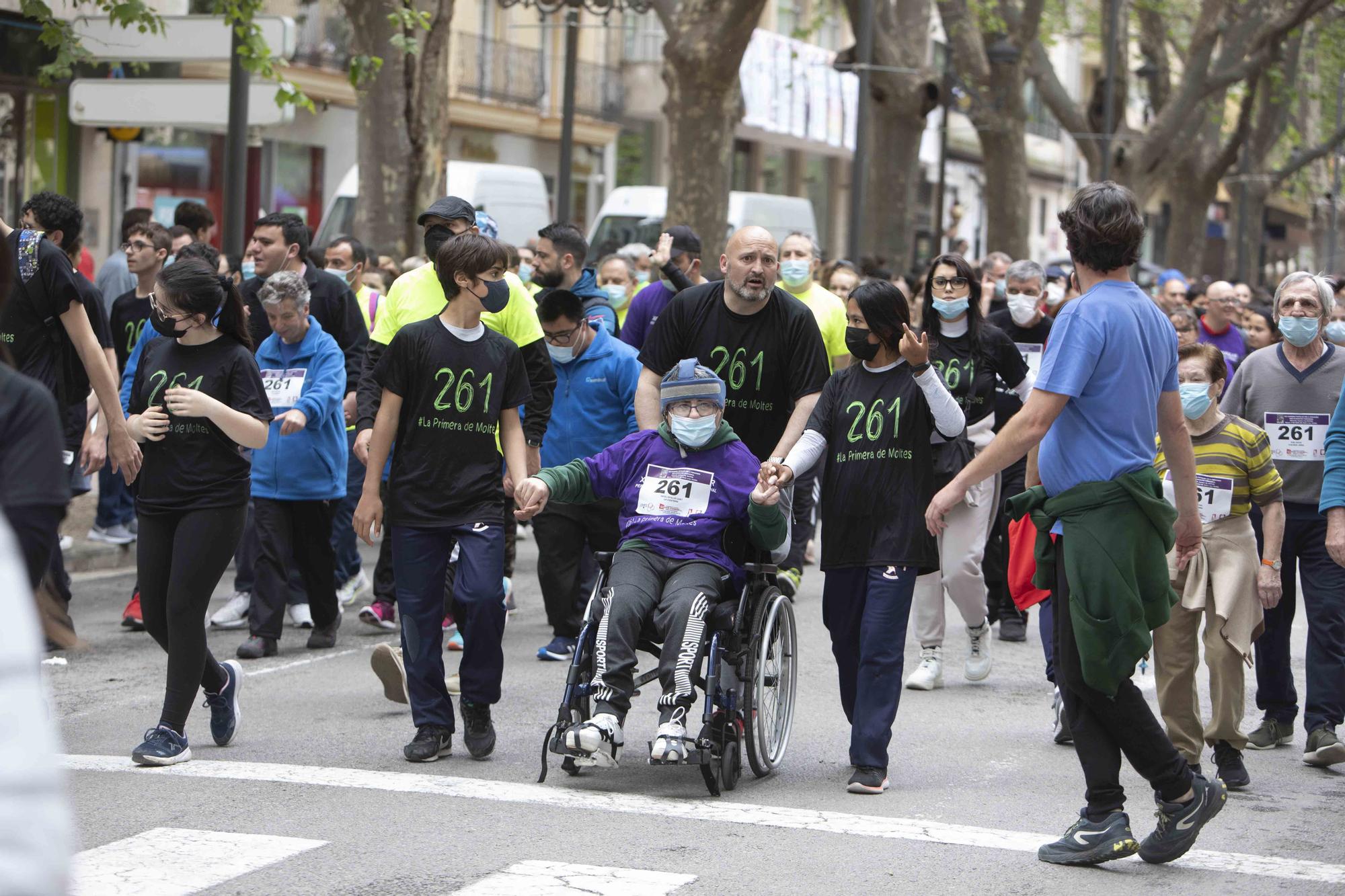 Carrera de Xàtiva para personas con diversidad funcional