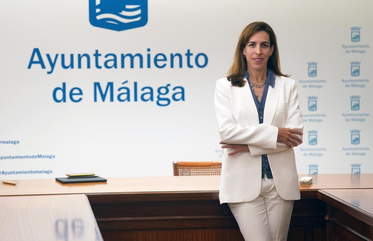 Penélope Gómez, concejala de Sostenibilidad Medioambiental del Ayuntamiento de Málaga.