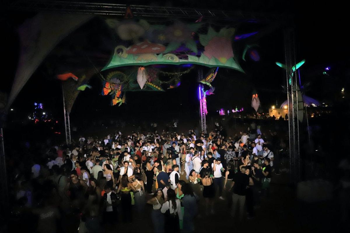 Ambiente en el Crazy World.