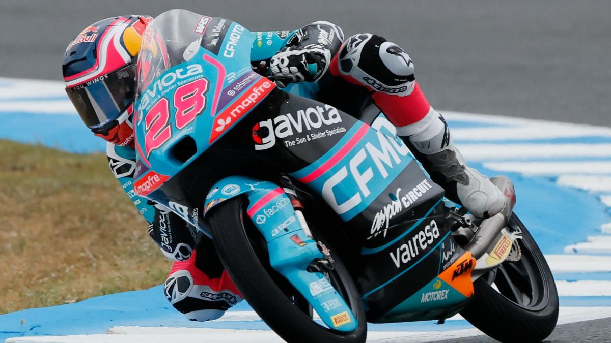Máximo Quiles se llevó la 'pole' en Moto3