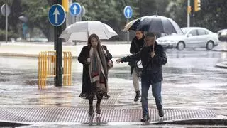 Alerta amarilla por lluvias este sábado: estas son las zonas de Cáceres afectadas