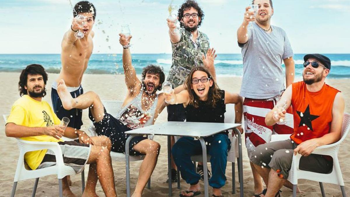 El grupo calafellense Buhos en una imagen promocional