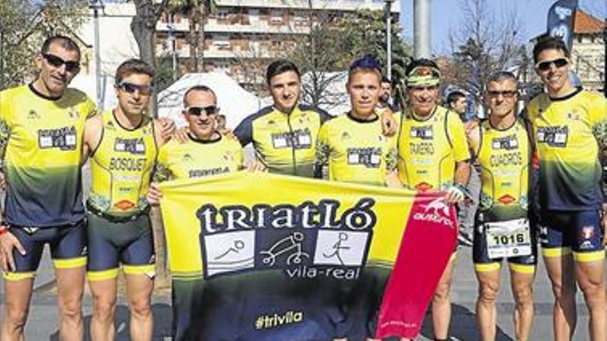 A El Club Triatló Vila-real se exhibe en Cerdanyola con un título y cinco billetes para el Mundial