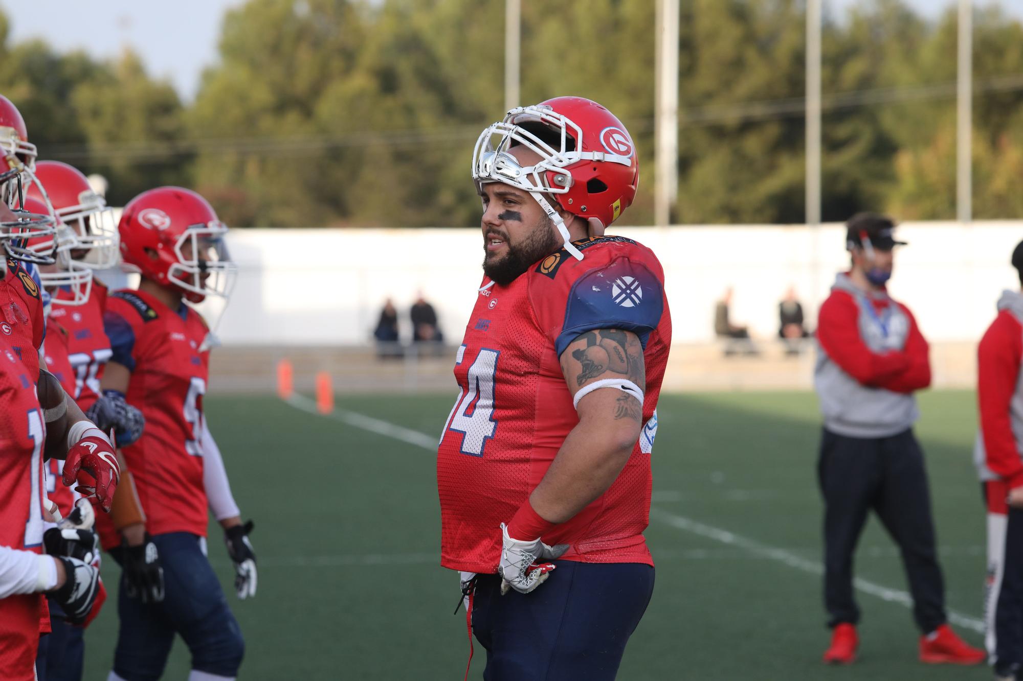 Valencia Giants contra Alicante Sharks de LNFA Serie B