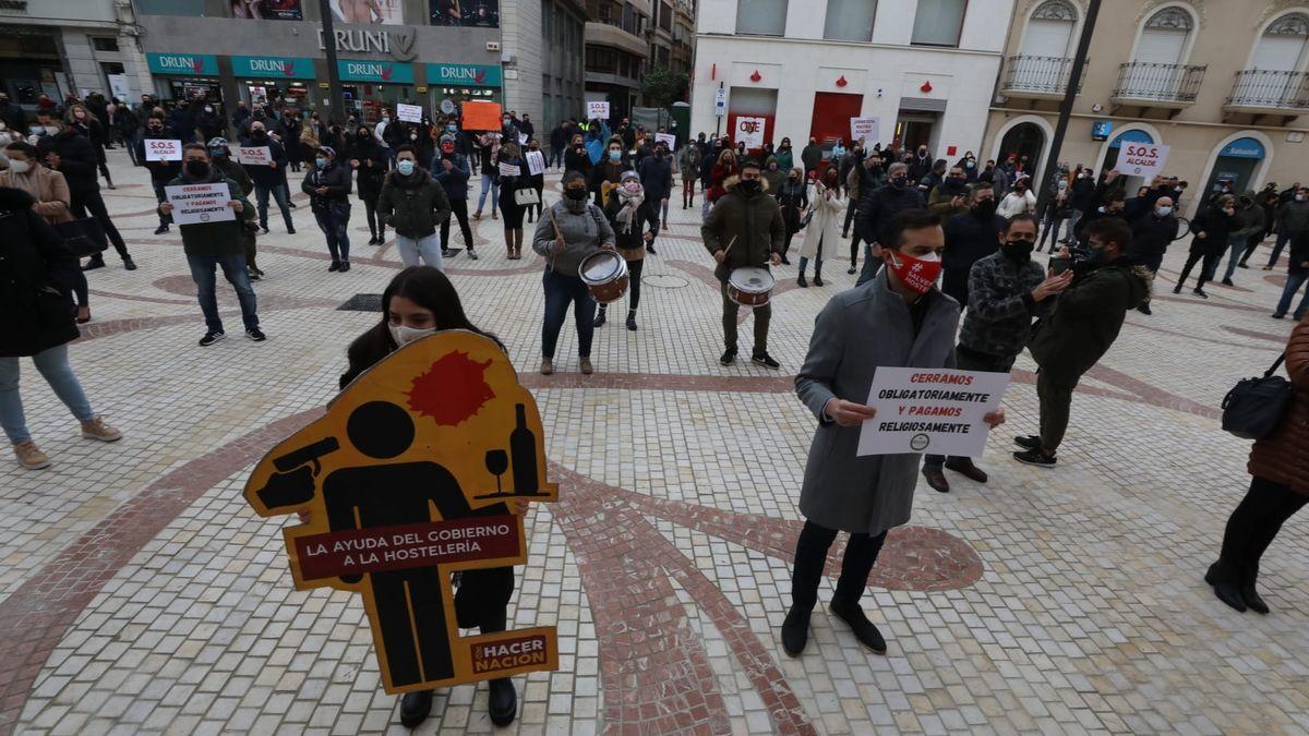 protesta de los hosteleros